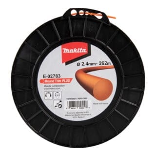 Round Trim plus Mähfaden rund 2,4 mm 262 m ( E-02783 ) - Makita