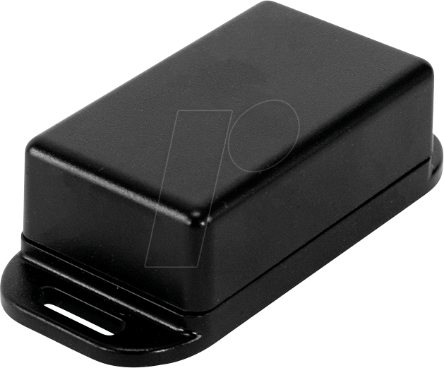 Hammond Electronics 1551WHFLBK Universal-Gehäuse 60 x 35 x 22 ABS Schwarz 1 St.