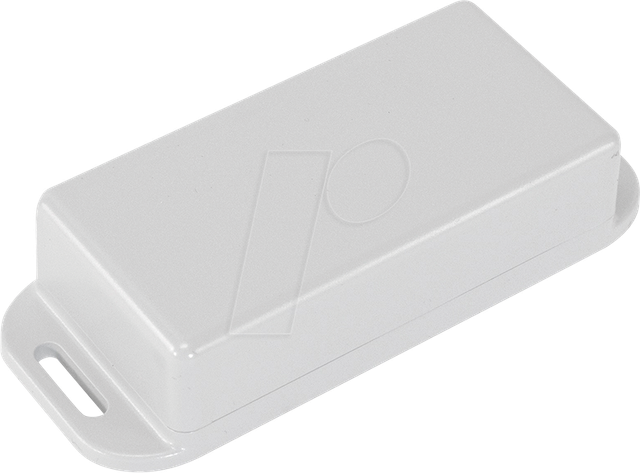 Hammond Electronics - 1551WKFLGY Universal-Gehäuse 80 x 40 x 22 abs Grau 1 St.