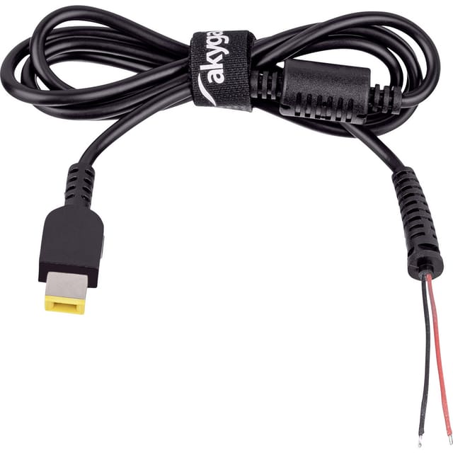 Akyga AK-SC-10 Niedervolt-Adapterkabel Slim-Tip - offene Kabelenden 1.2 m 1 St.