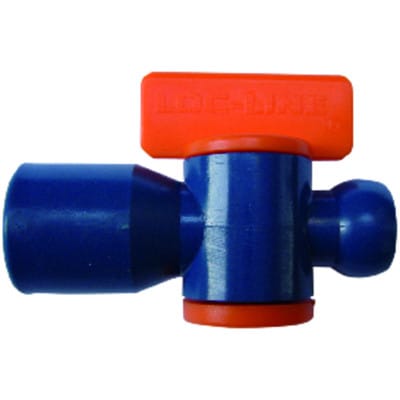 Ibt Kühlmittel-Abstellhahn 1/2'NPT ig. 2tlg.