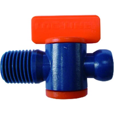 Ibt Kühlmittel-Abstellhahn 1/2'NPT ag. 2tlg.