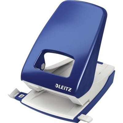 Registraturlocher NeXXt 8cm 40 Bl. (80 g/m²) Metall blau