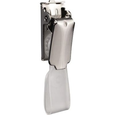 Durable - Ersatzclip Namensschild Namensschilder Ausweishalter silber 25 St./Pack.