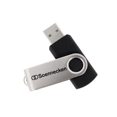 USB-Stick usb 2.0 8Gbyte schwarz/silber usb 2.0 8Gbyte schwarz/silber