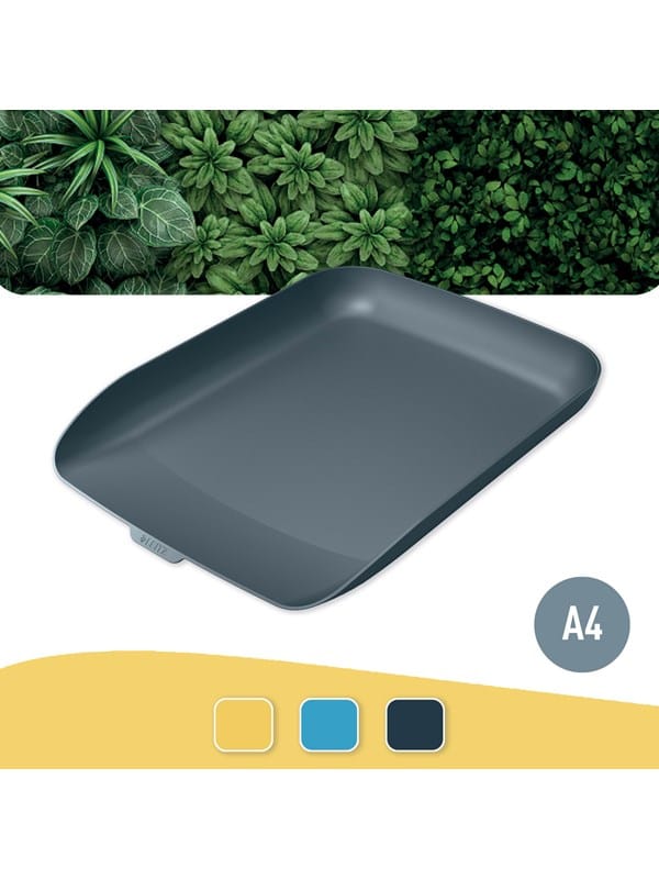 Leitz - Briefablage Cosy din A4 Polystyrol Farbe: grau Cosy din A4 Polystyrol Farbe: grau