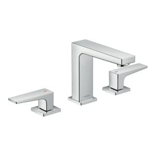 Metropol 3-Loch Waschtischarmatur 110, Hebelgriffe, - Hansgrohe