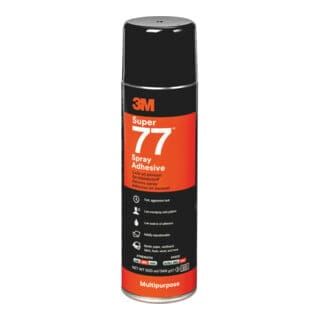 3M - Scotch-Weld 77 Sprühklebstoff (Sprühkleber) Klebstoff-Spraydose beige 500 ml