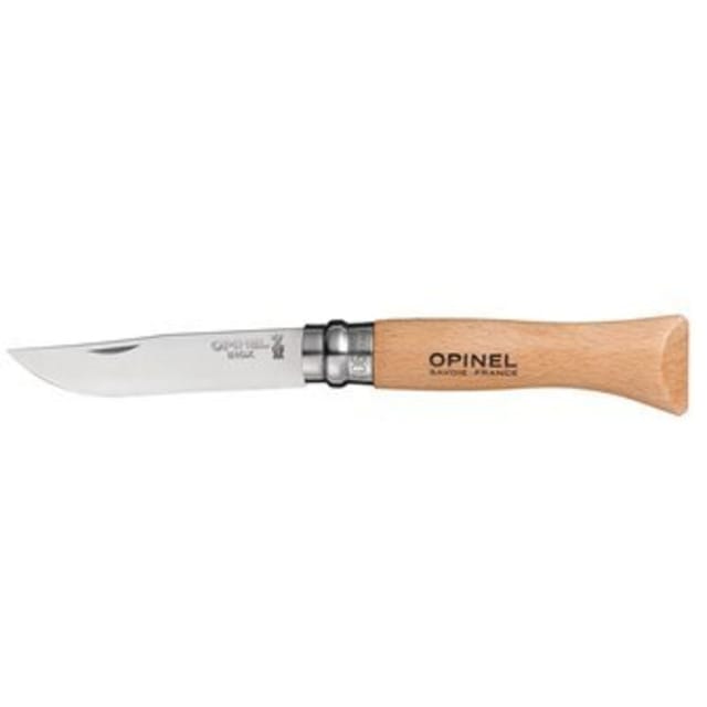 Messer Nr. 6 inox Klinge mit Sicherheitsring - 123060 - Opinel