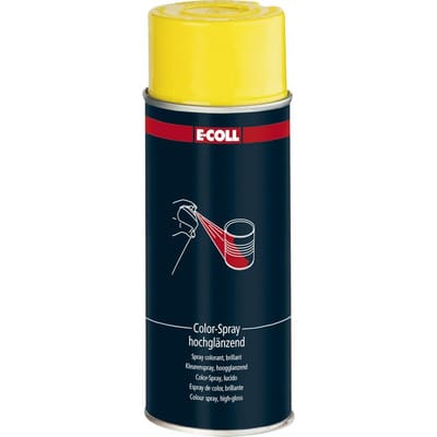 E-COLL Color-Spray 400ml Spraydose RAL1021 rapsgelb glänzend