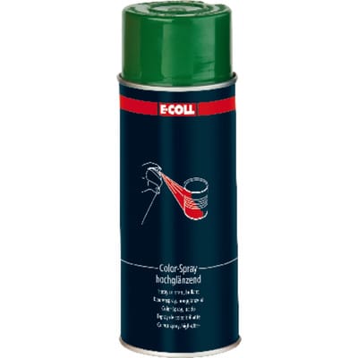 Color-Spray, 400 ml Spraydose RAL6005 moosgrün, glänzend - E-coll