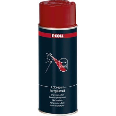 E-COLL Color-Spray 400ml Spraydose RAL3003 rubinrot glänzend