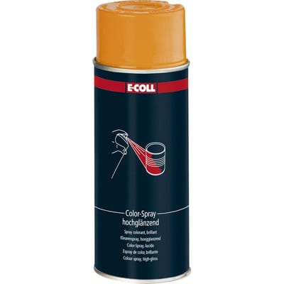 Color-Spray, 400 ml Spraydose RAL2008 hellrotorange, glänzend - E-coll