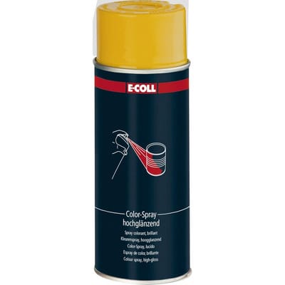 Color-Spray, 400 ml Spraydose RAL1028 melonengelb, glänzend - E-coll