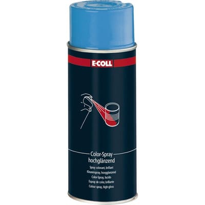 Color-Spray, 400 ml Spraydose RAL5012 lichtblau, glänzend - E-coll