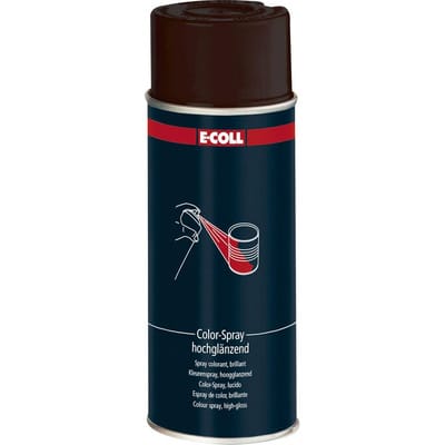 Color-Spray, 400 ml Spraydose RAL8017 schokobraun, glänzend - E-coll