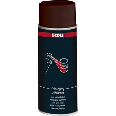 Color-Spray, 400 ml Spraydose RAL8017 schokobraun, seidenmatt - E-coll