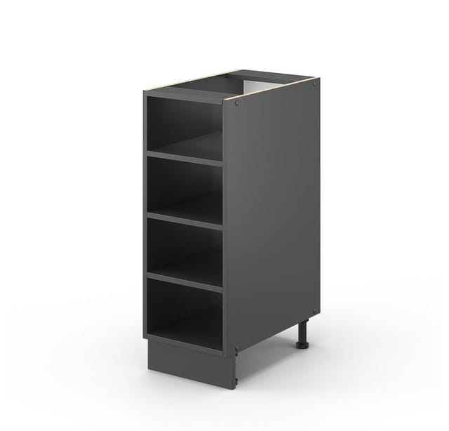 Vicco - Küchenregal Fame-Line, Anthrazit, 30 cm ohne Arbeitsplatte