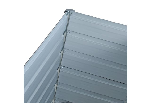 Hochbeet Pflanzbeet Metall Gemüsebeet Pflanzkasten Stahl Beet Blumenbeet Garten RAL6005 (Moosgrün) / 100x40x77 cm