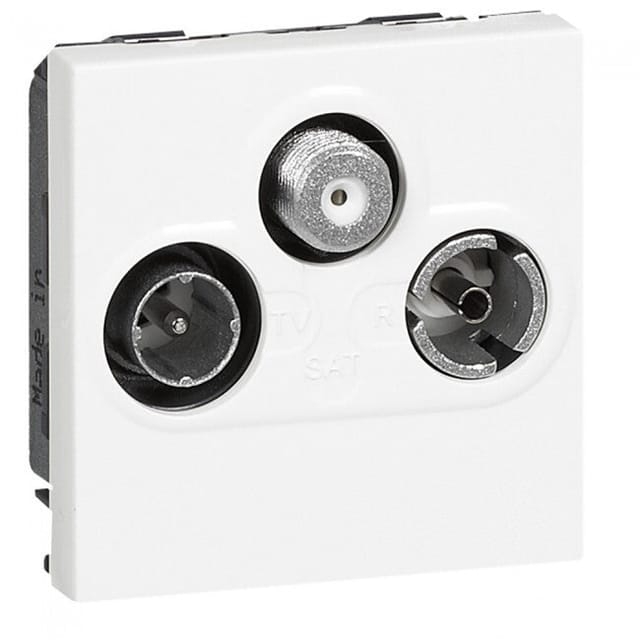 Legrand TV/R/SAT-DOSE 2MOD WS (078786 MOSAIC)