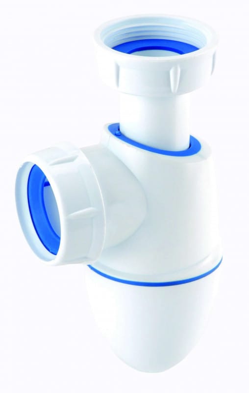 Waschbeckensiphon easyphon bi-injection verstellbar pvc Ø40