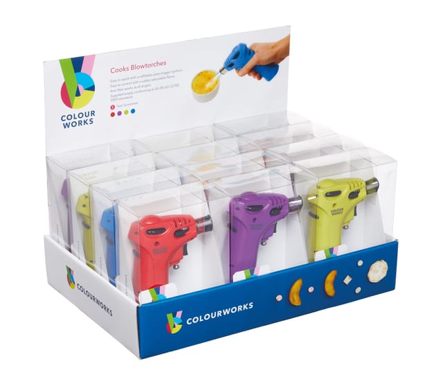 Kitchencraft Colourworks - Kitchencraft Lötlampe, farblich sortiert