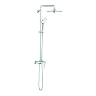 Euphoria System 260 Duschsystem, Aufputz-Einhand-Brausebatterie, 450mm Duscharm, Euphoria 260, Euphoria 110 Massage, Chrom - Grohe