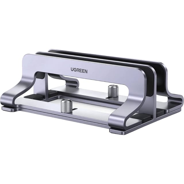 Ständerhalter, Laptopständer, Tablet, Aluminium, vertikal, Silber