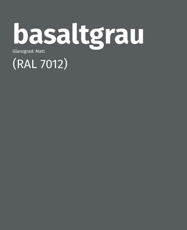 Deckfarbe basaltgrau (ral 7012), 0,75 Liter, Deckfarbe für innen und außen, Wetterschutzfarbe viele Untergründe, hochdeckend, wetterfest - Remmers