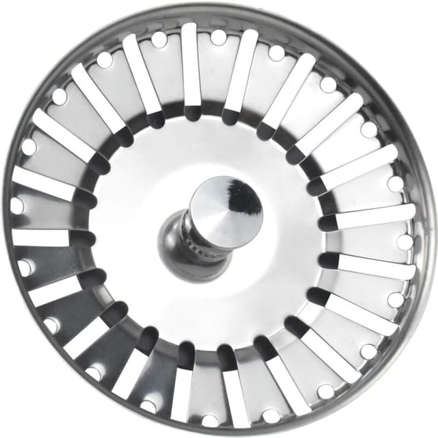 Cestello di scarico manuale per lavello da 84 mm di diametro