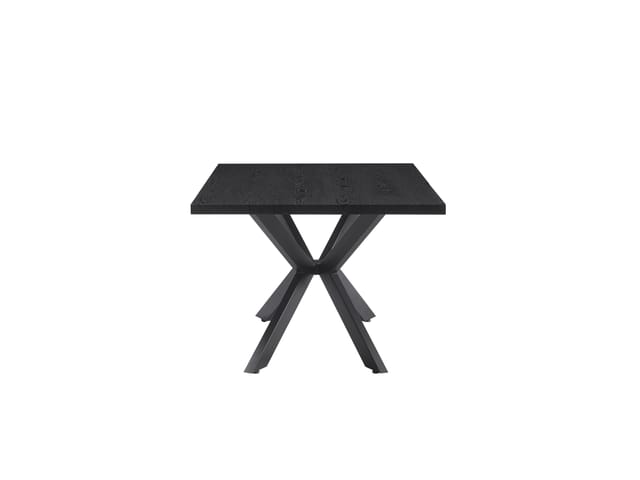 Esstisch Eckig avencia inkl. Sternfuß - 160 x 100 cm Farbe: Dark Oak Tisch Esszimmertische Runder Esstisch - Home Deluxe