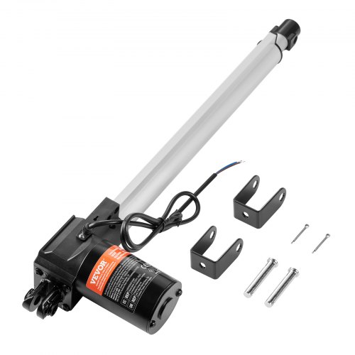 Mophorn - Vevor 6000n Linear Actuator Dc 12v Linearantrieb Ip44 Elektrischer Linearmotor 350mm Hublänge Geräuschpegel ≤50db Elektrische Türöffner 5mm/s Fahrgeschwindigkeit Lineartechnik Verstellantrieb