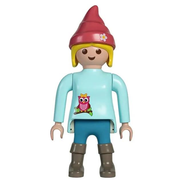 Lechuza - Dekofigur Playmobil® Zwergin 65 cm Gartenzwerg