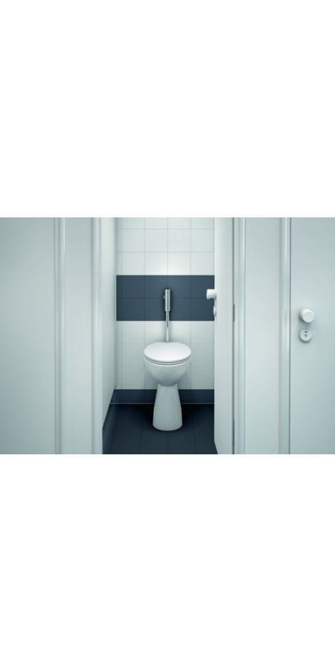Silent Eco omat Druckspüler 022500699 dn 20, mit Serviceabsperrventil, chrom - Schell