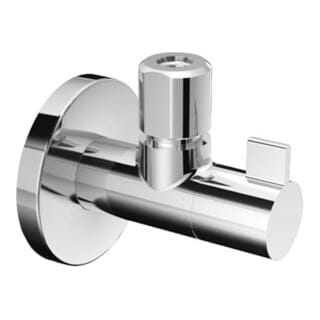 Schell - Wing - Design-Eckventil mit Regulierfunktion, chrom 053920699