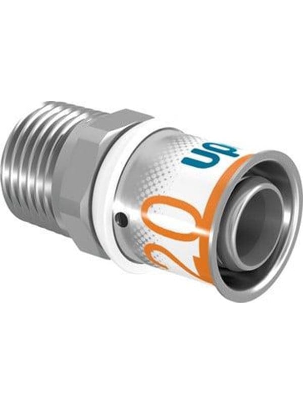 S-Press plus Übergangsnippel 20-R1/2'MT - Uponor
