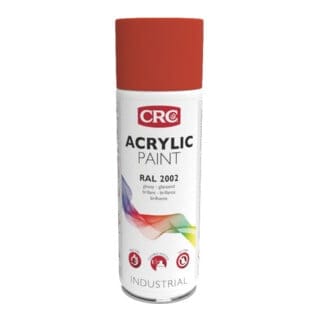 CRC Farblack Acrylic Paint blutorange, Inhalt: 400ml 6 Stk