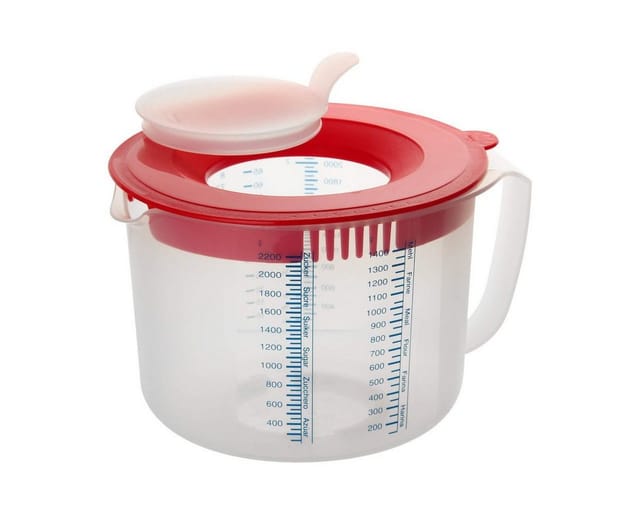 Mess-und Rührbecher 2,2 l mit Spritzschutz