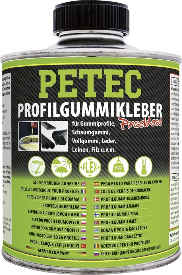 Profilgummikleber Pinseldose 350 ml - Petec