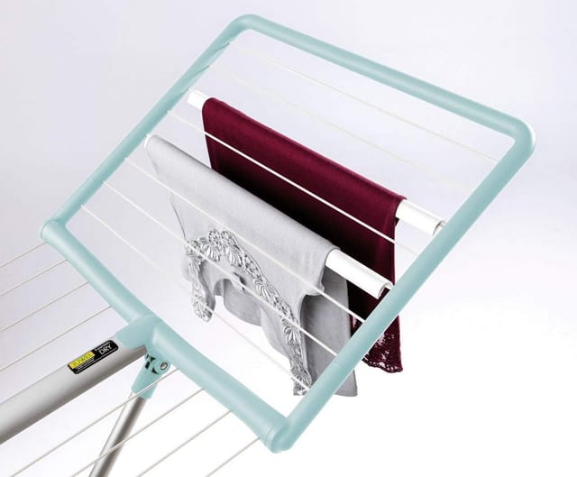 Juwel Fashiondry Wäscheständer Trockenlänge 18m Wäschetrockner mint Aluminium