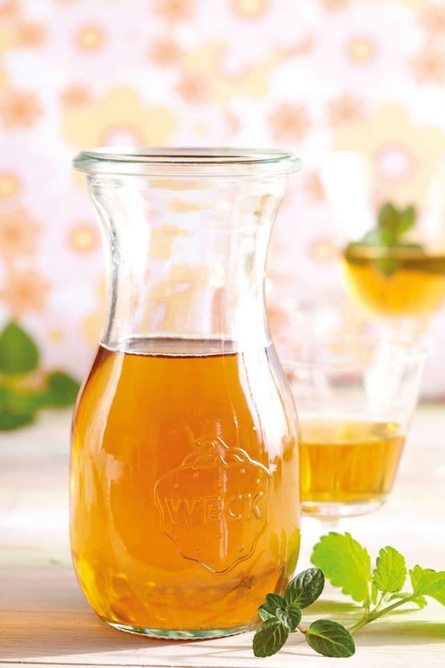Weck Glasflasche Saftflaschen Glas 0,5 L 6 Stück Flasche für Säfte, Weckgläser