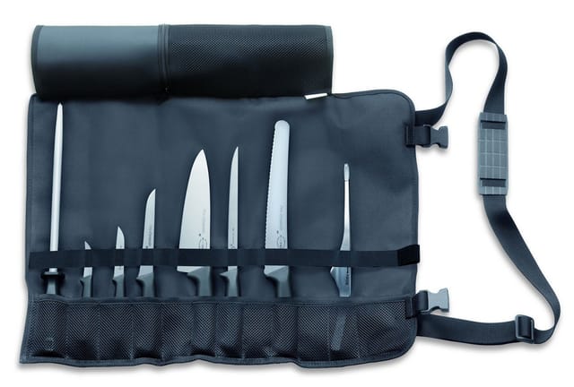 F.dick - Starter-Set ProDynamic 8-teilig Messer-Set inkl. Rolltasche + Wetzstahl