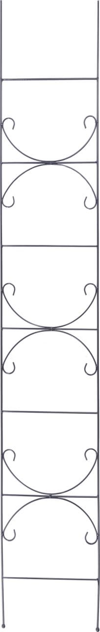 Trendline - Spalier Metall 180 cm dunkelgrau Spaliere