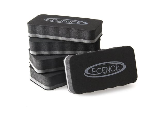 Ecence - 5x Whiteboard Schwamm magnetisch Tafelwischer Cleaner Löscher Reiniger