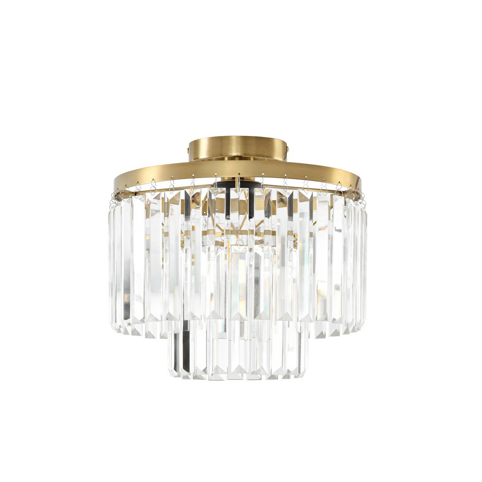 Deckenlampe "felicity" Aus Glas Für Wohnzimmer & Esszimmer Von Lindby