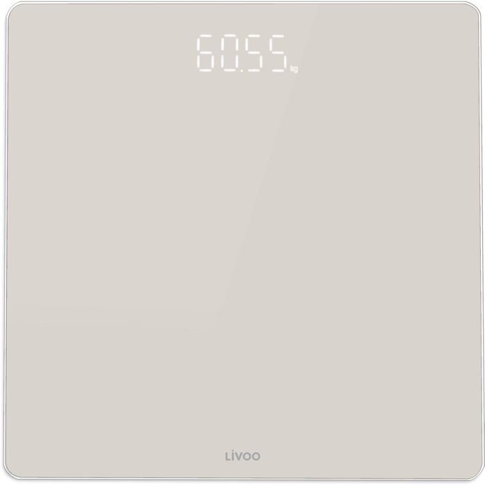 Digitale Personenwaage - Livoo - Dom524c - Led-display - 180 Kg - Genauigkeit 50 G