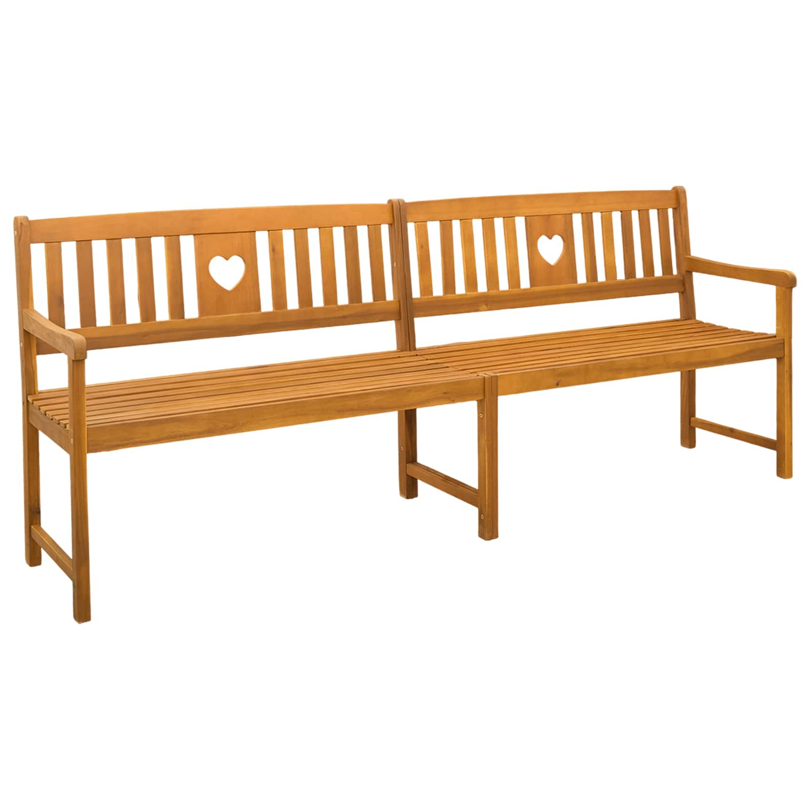 Maison Exclusive - Bank Outdoor 4 -sitzer 220 X 56 X 90 Cm Massiv
