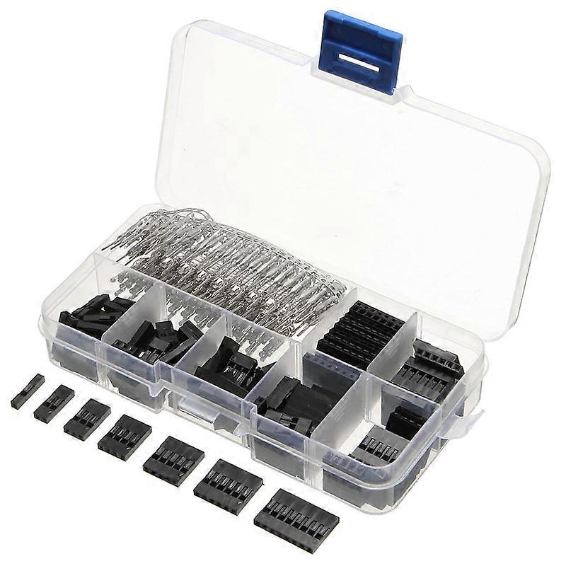 Set Mit 310 Männlichen Und Weiblichen 2,54-mm-dupont-steckverbindern Für Kabel Und Verbindungsleitungen