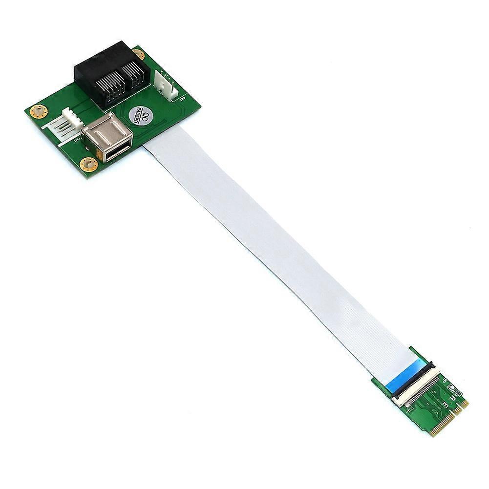 Pcie Ngff M.2 Key A/e Auf Pci-e Express X1 + Usb Erweiterungskarte Mit Fpc-kabel Und 4-pin-stromkabel