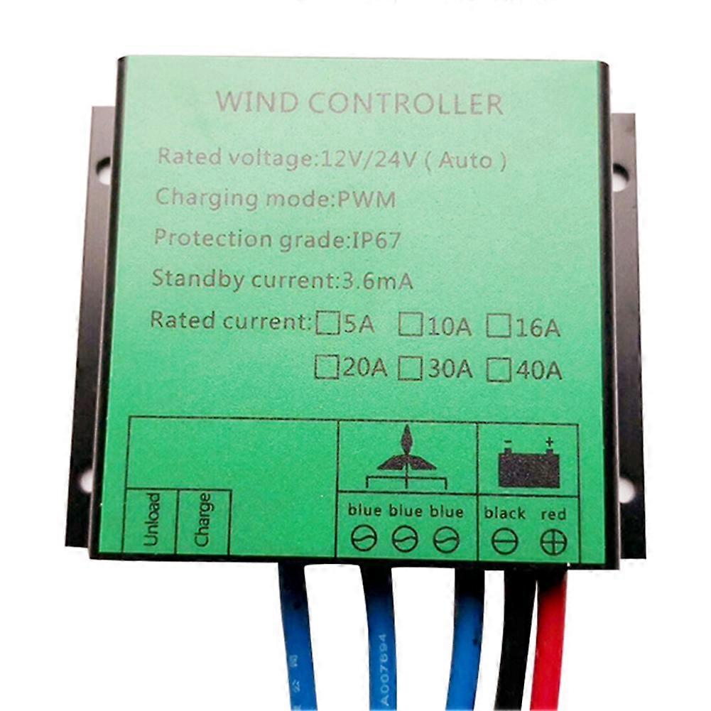 300-w-pwm-controller Für Windkraftanlagen, Wasserdicht, 12 V/24 V, Automatische Umschaltung, 16 A